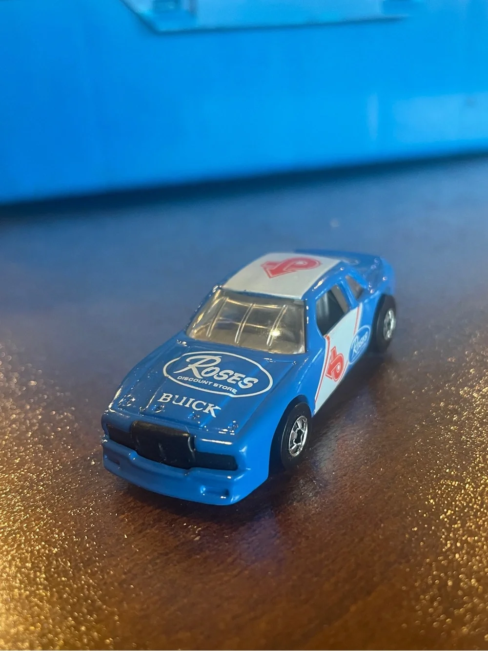 1980,S Hot Wheels Buick, Roses Stock Car (Roses Discount Store) 1;64 scale